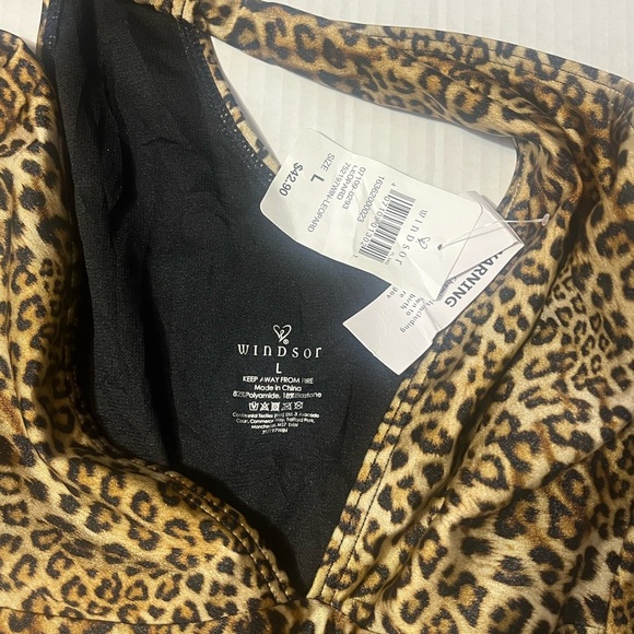 Windsor Animal Print One-Piece Swimsuit - Picture 7 of 9